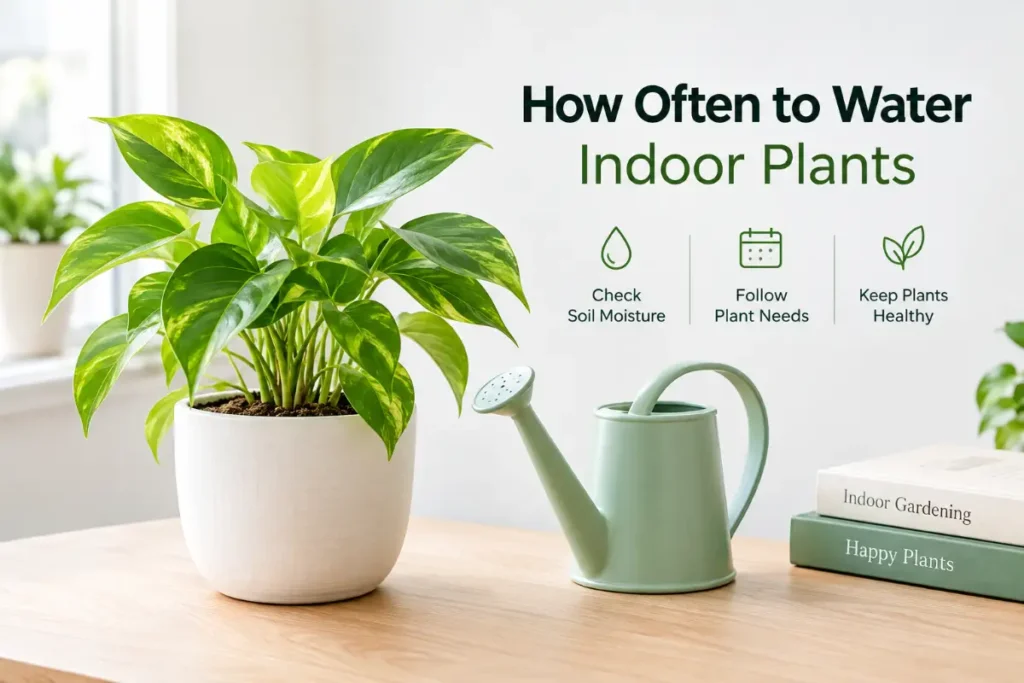 How Often to Water Indoor Plants: The Only Guide You Need (2026)