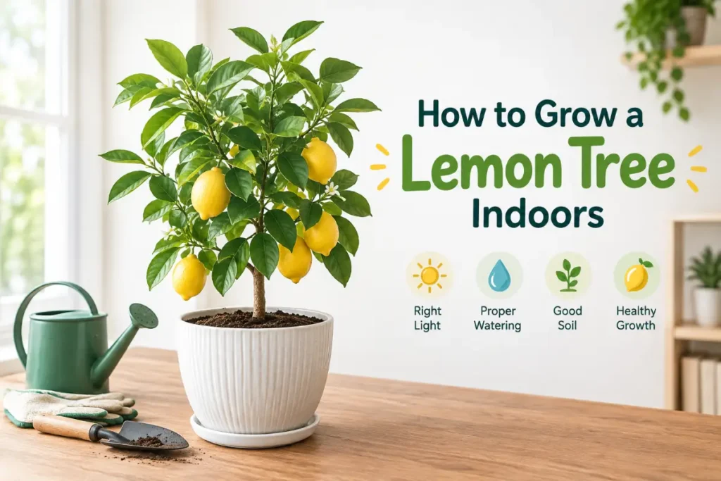 How to Grow a Lemon Tree Indoors: 7 Steps to Fruit on Your Countertop