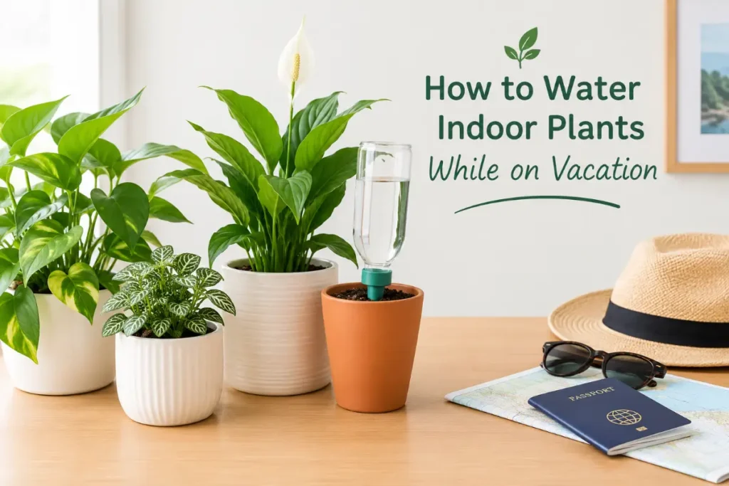 How to Water Indoor Plants While on Vacation: 8 Methods (2026)