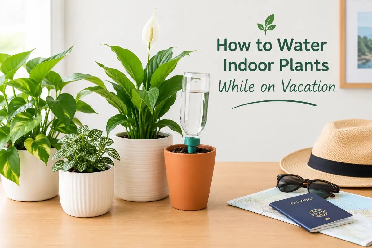 How to Water Indoor Plants While on Vacation: 8 Methods (2026)