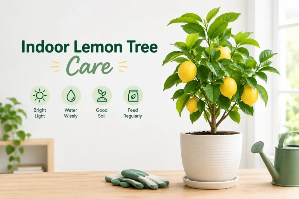 Indoor Lemon Tree Care: 9 Mistakes That Kill Most Trees (2026 Guide)