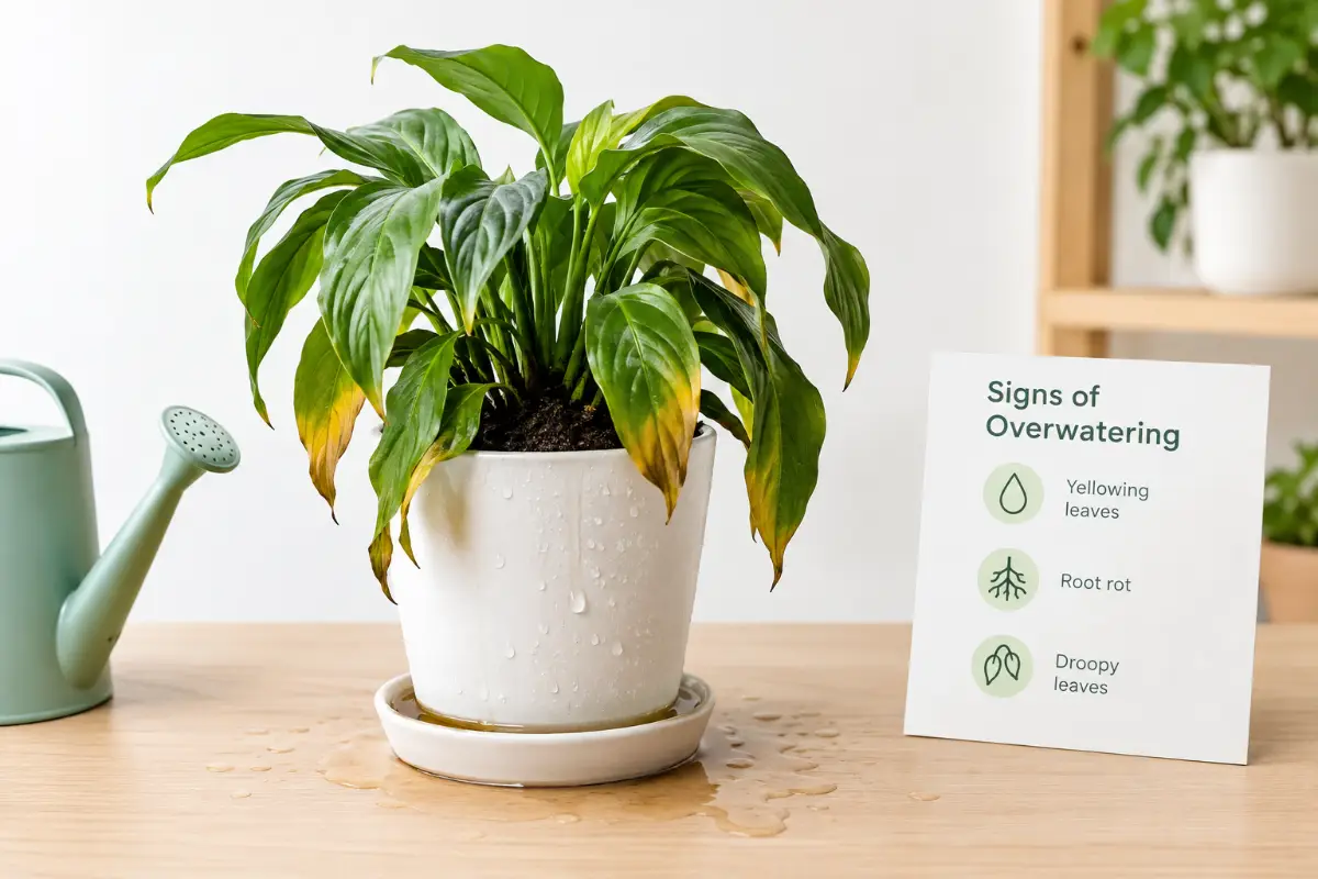 Overwatering Indoor Plants: How to Fix It Before It’s Too Late