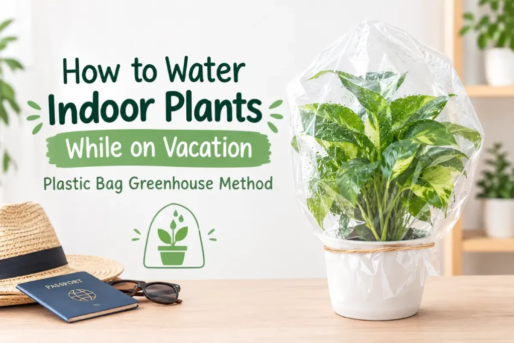 How to Water Indoor Plants While on Vacation