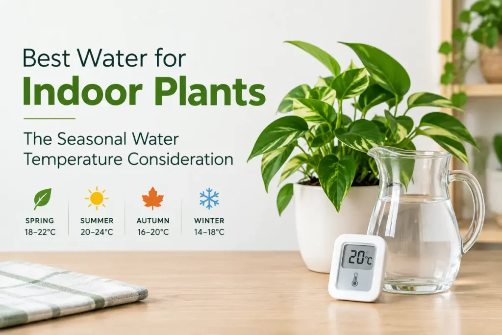 Best Water for Indoor Plants: The Seasonal Water Temperature Consideration