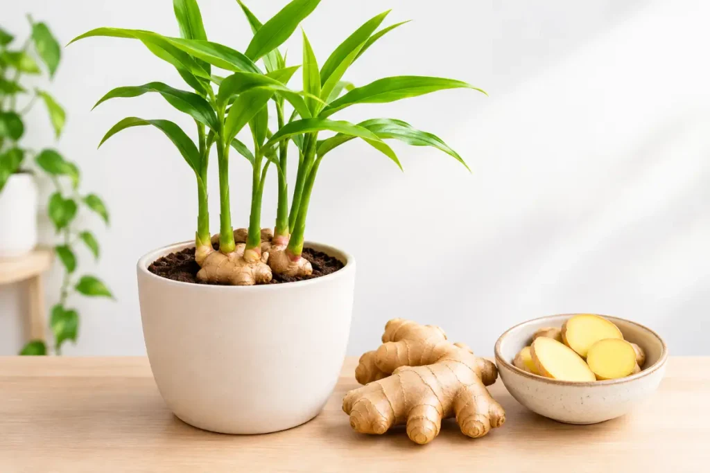 Growing Ginger Indoors Using Fresh Indoor Ginger Root for a Healthy Homegrown Plant
